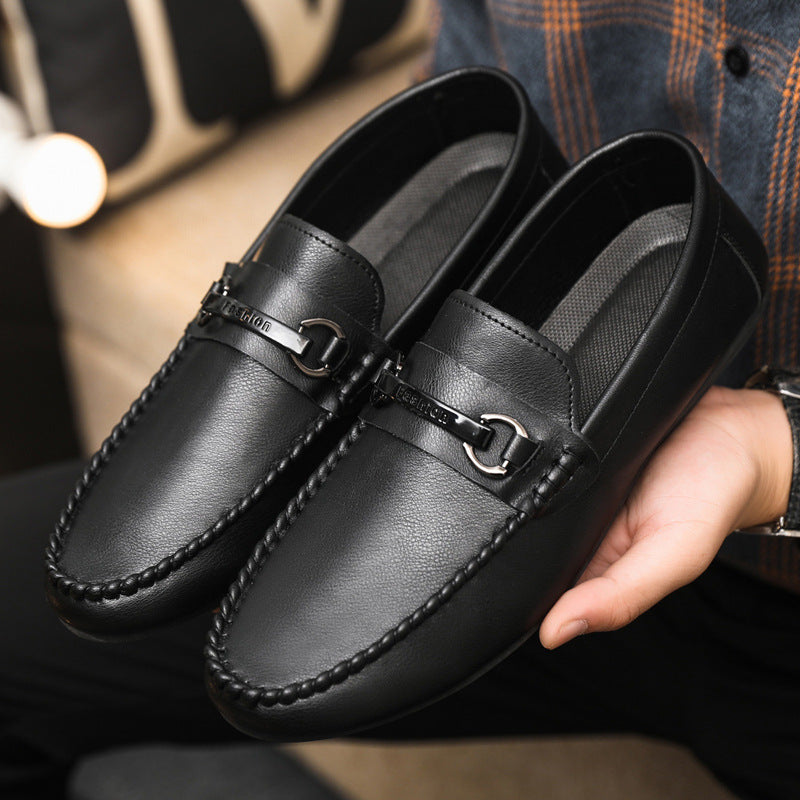 Spring social guy casual shoes trendy shoes beanie shoes men's lazy shoes slip-on men's shoes export 5