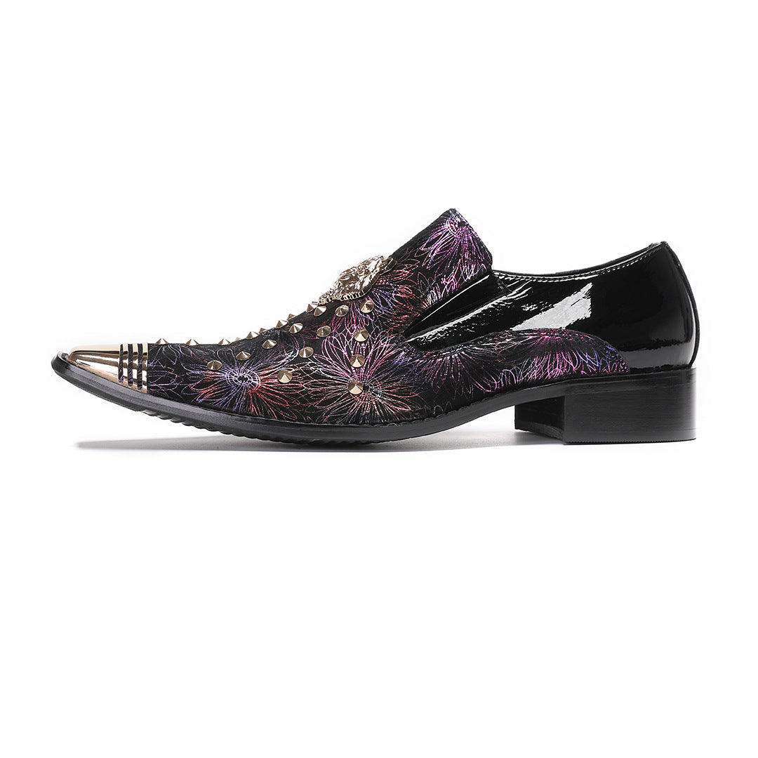 Men's Leather Casual Shoes – Breathable – Style 383