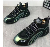 Men's shoes 2026 cross-border high-top sneakers, men's fashion casual shoes, versatile breathable comfortable men's dad shoes