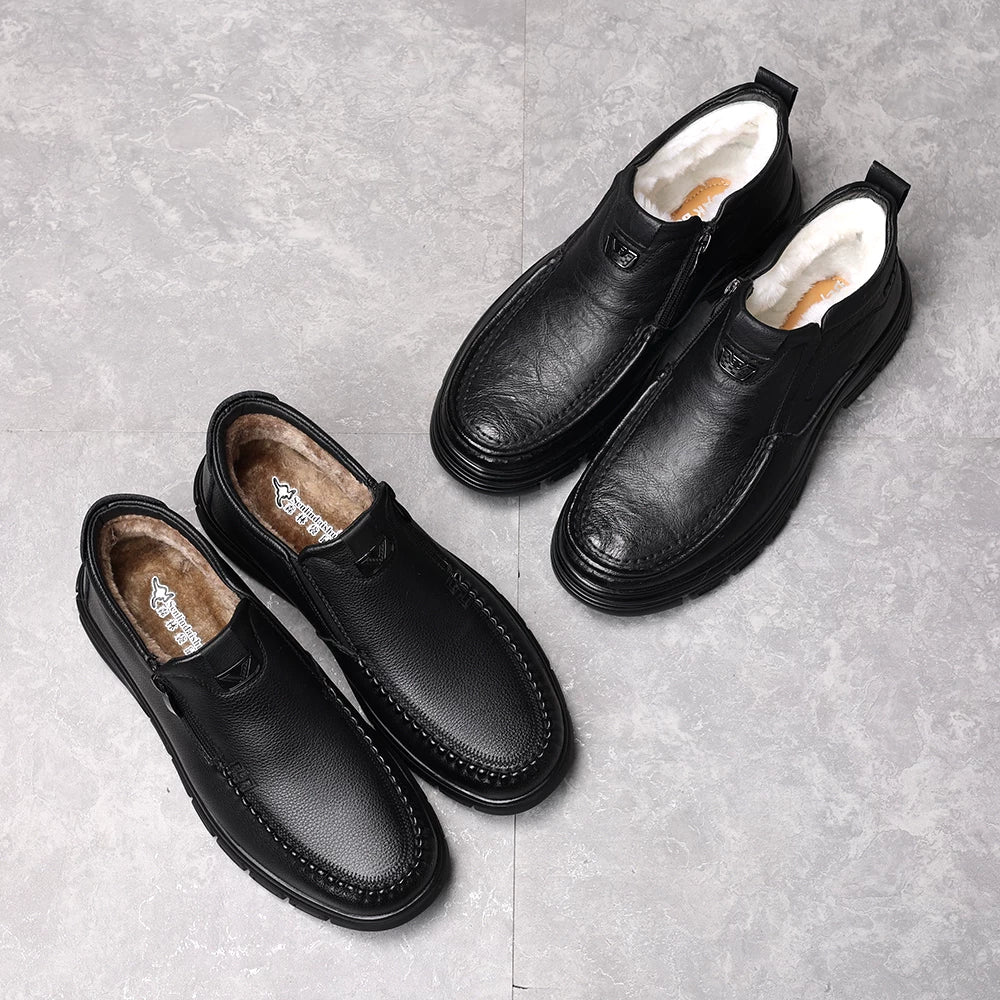 Men's Leather Shoes, Soft Sole
