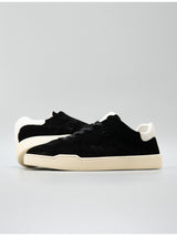 Moxu new arrival shoes black sports casual style sense of design suede cowhide menbest selling genuine leather low-top sneakers