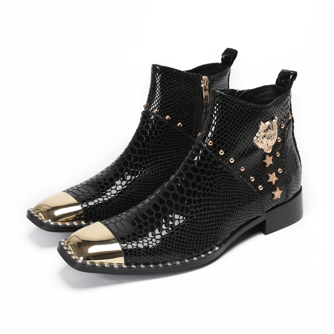 Men's Leather Chelsea Boots – British Style – Style 50