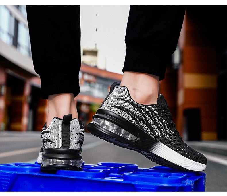 New casual fashion flyknit men's sneakers