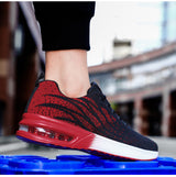 New casual fashion flyknit men's sneakers