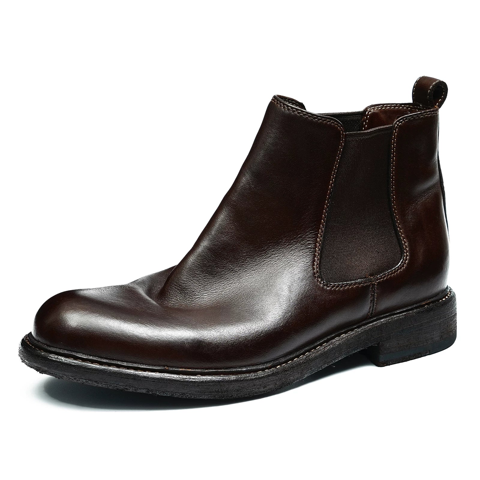 Men's Genuine Leather Martin Boots, Handmade, British Style
