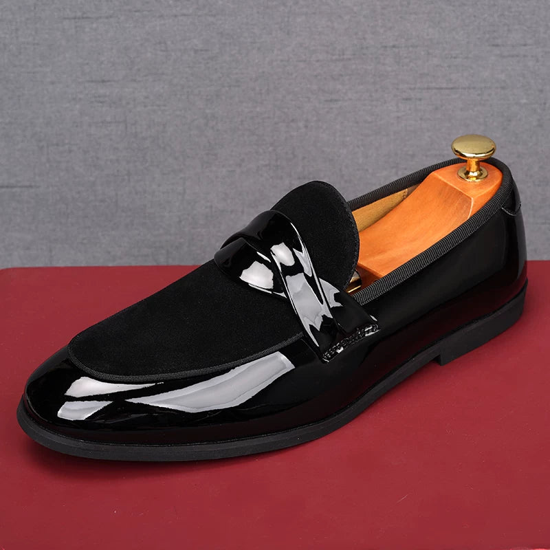 Men's Brown Loafers, Breathable, Slip-On