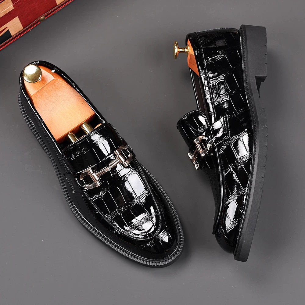 Men's Loafers, Height Increasing, Slip-On