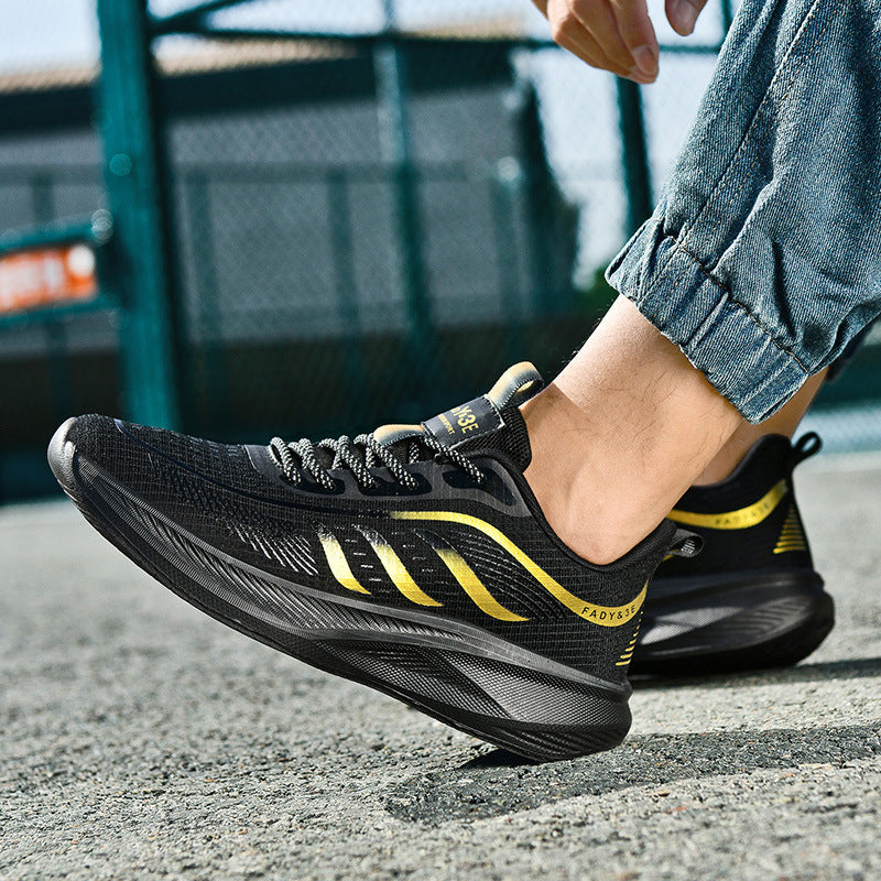 2026 men's running shoes - summer brand, durable soft sole, shock absorption, professional morning jogging shoes