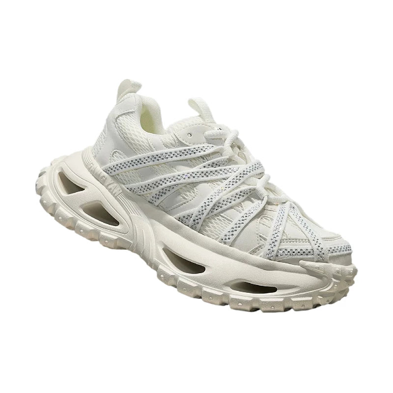 Men's Platform Trendy Chunky Dad Sneakers 2026 Summer New