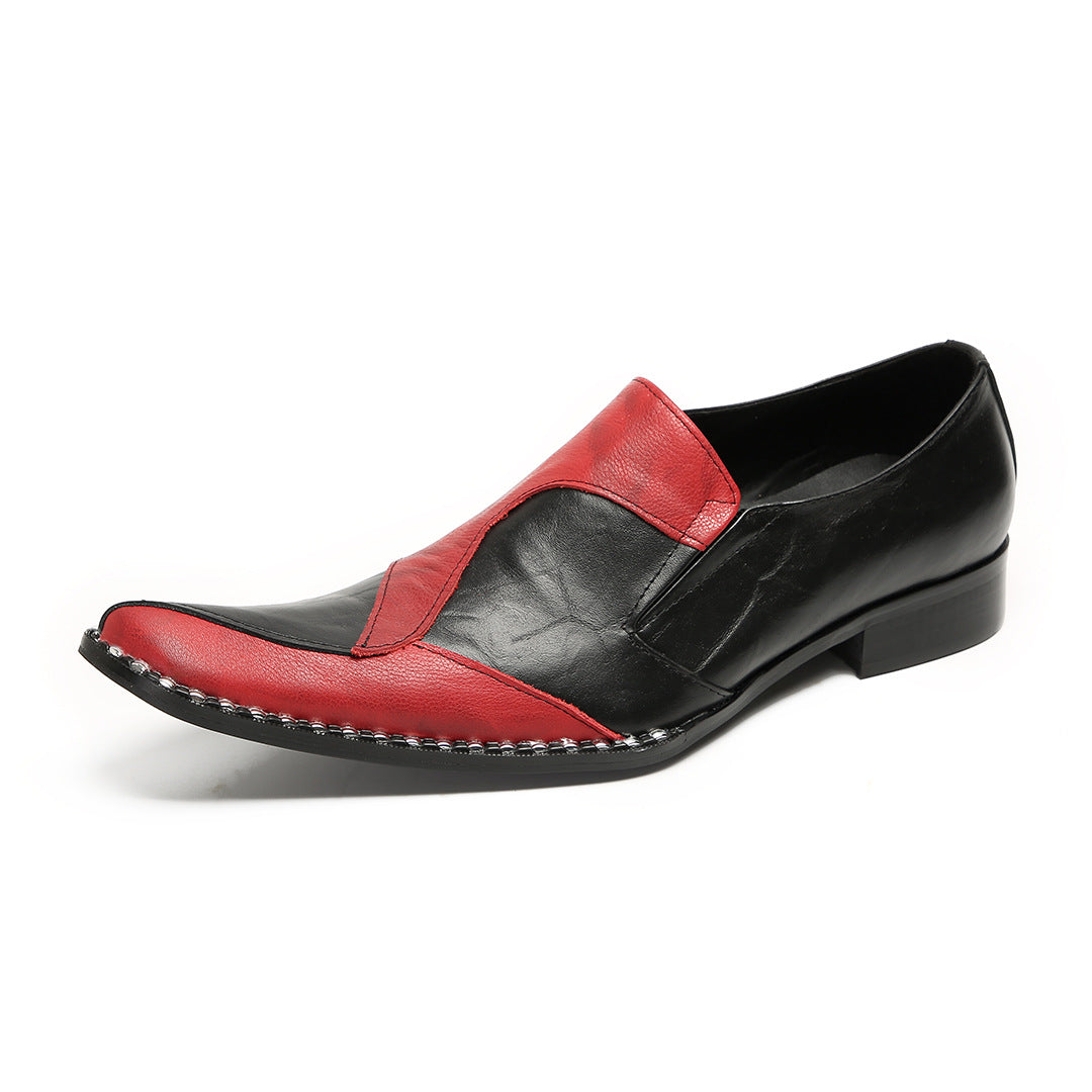 Men's Leather Loafers – Business, Wedding – Style 39