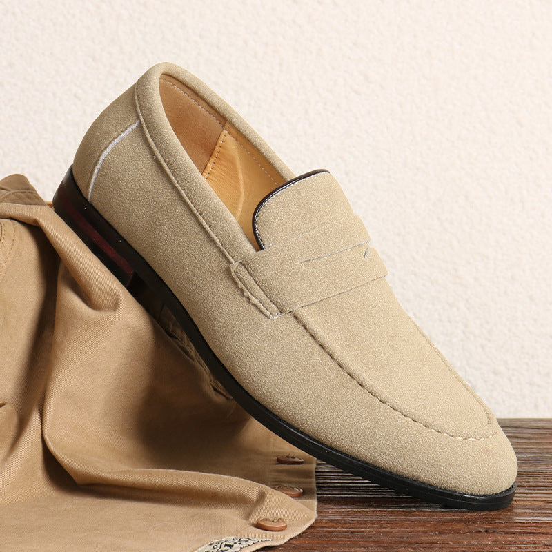 206-2 Solid color loafers British versatile loafers one-pedal casual beanie shoes cross-border 8