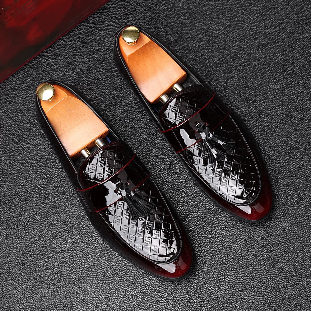 Men's Loafers, Pointed Toe, Slip-On