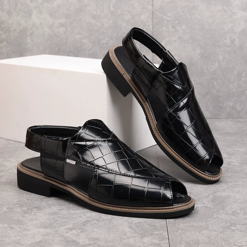 Men's Slippers, Breathable, Cut-Out