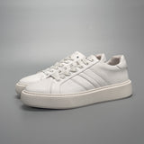 European station guangzhou handmade skate shoes men's new casual shoes chunky sole lightweight breathable versatile high-end white sneakers men's footwear