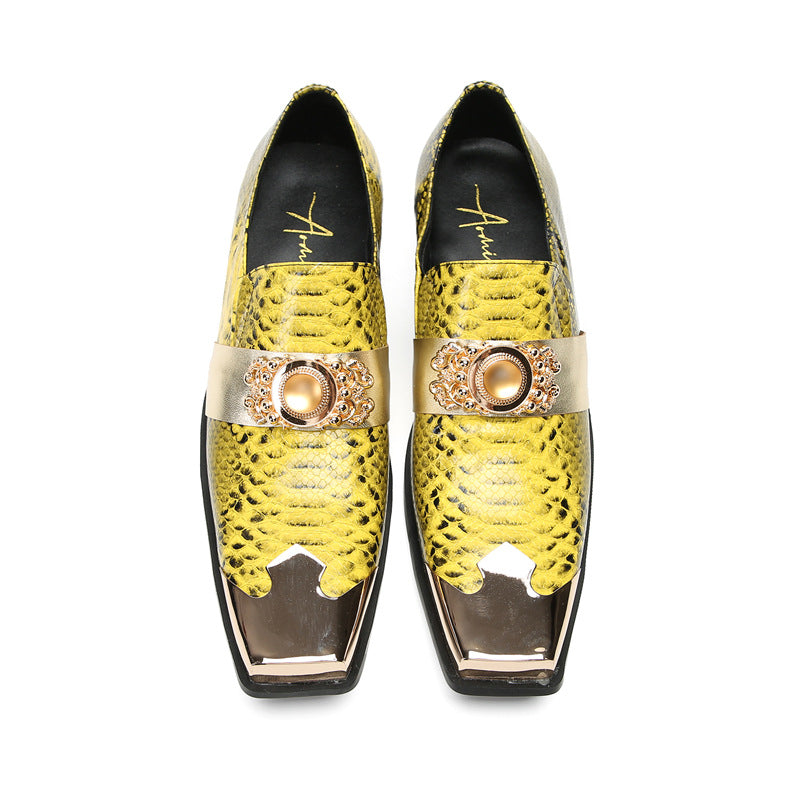 Men's Leather Loafers – Retro, Business