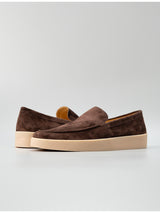 6509a-1 premium velvet loafers - cashmere slip-ons for men - handmade trendy shoes - business casual versatile leather shoes