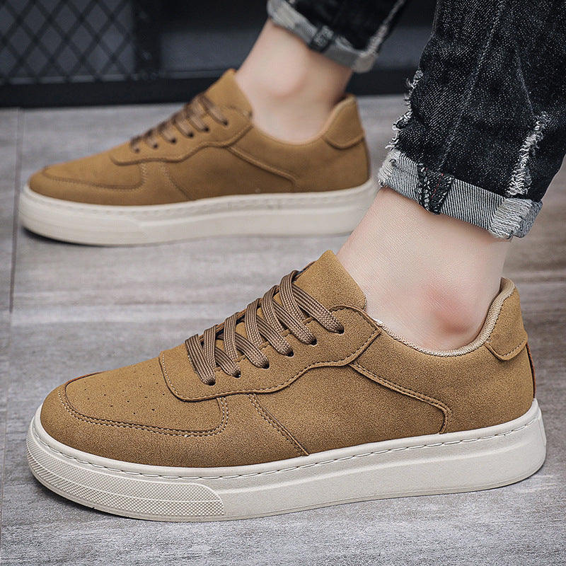 2026 spring new low-top men's sneakers - athletic casual shoes for young men, korean style fashion trendy student shoes