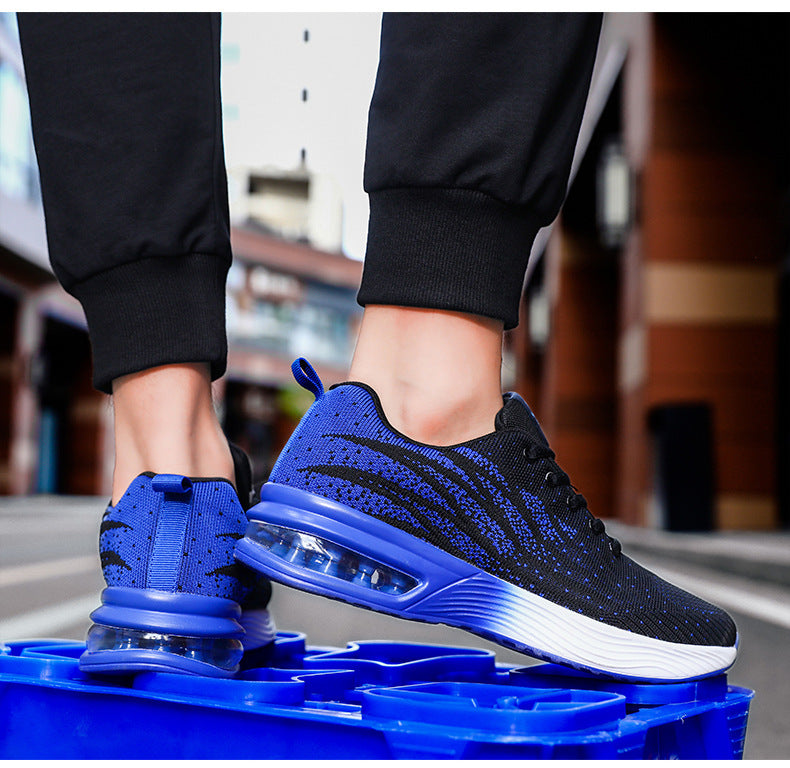 New casual fashion flyknit men's sneakers