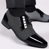 Men's leather shoes: new business formal, casual, spring/autumn breathable, british style, korean st
