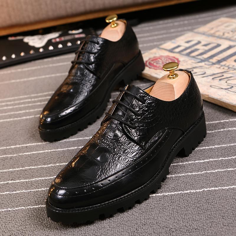 2026 spring new men's casual leather shoes, formal shoes, casual business shoes, non-slip men's 2