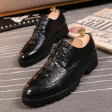 2026 spring new men's casual leather shoes, formal shoes, casual business shoes, non-slip men's
