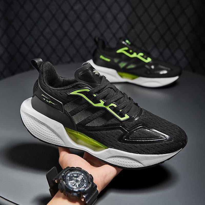 High school entrance exam shoes - plus size running shoes for men and women - lightweight, shock-absorbing, breathable white sneakers for teenagers and junior high school students
