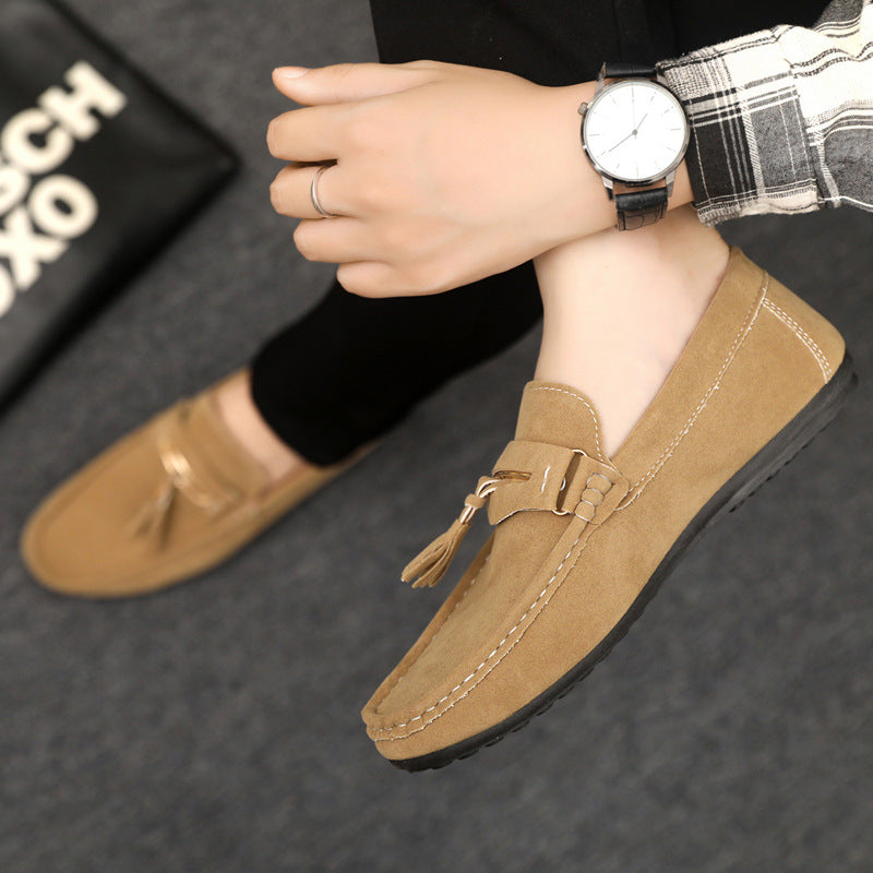 Spring autum social casual shoes trendy shoes beanie shoes men's lazy shoes loafers slip-on men's sh 4