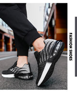 New casual fashion flyknit men's sneakers