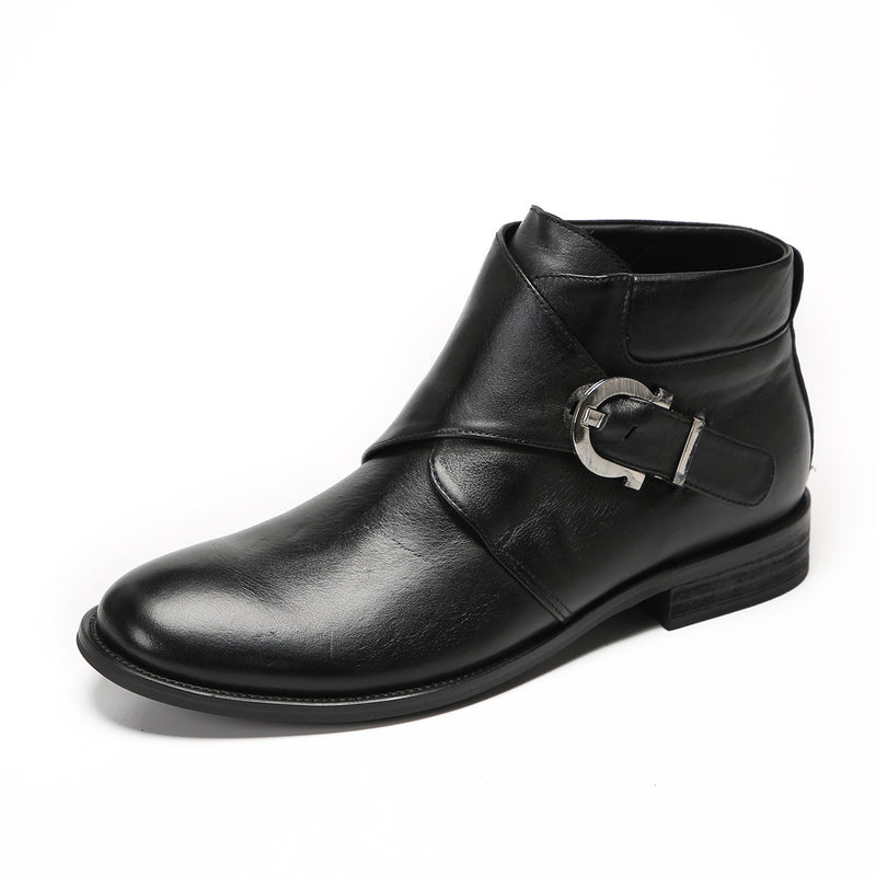 Men's Genuine Leather Chelsea Boots