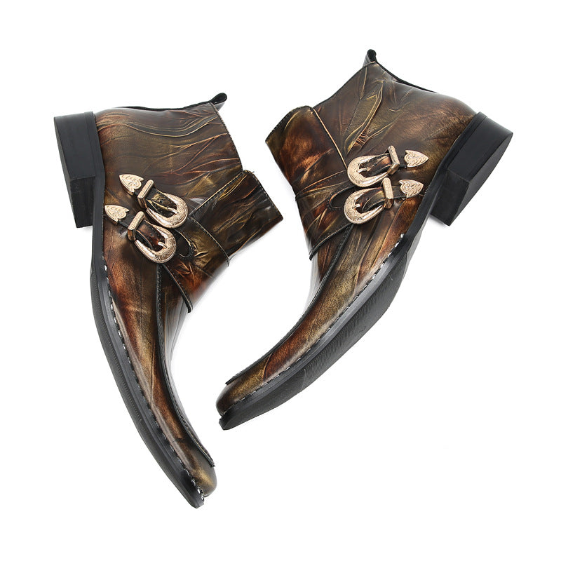 Men's Canvas Martin Boots – Height Increasing