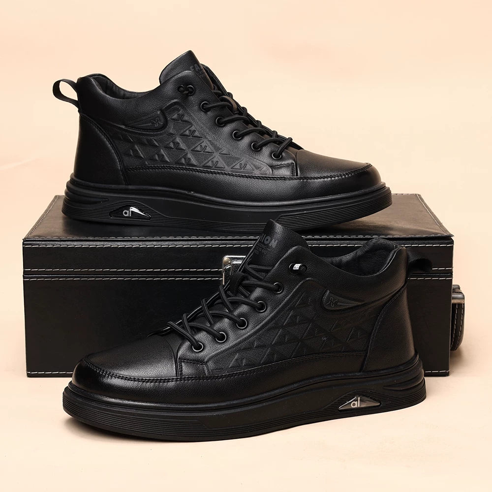 Men's Skate Shoes, Height Increasing, Soft Sole