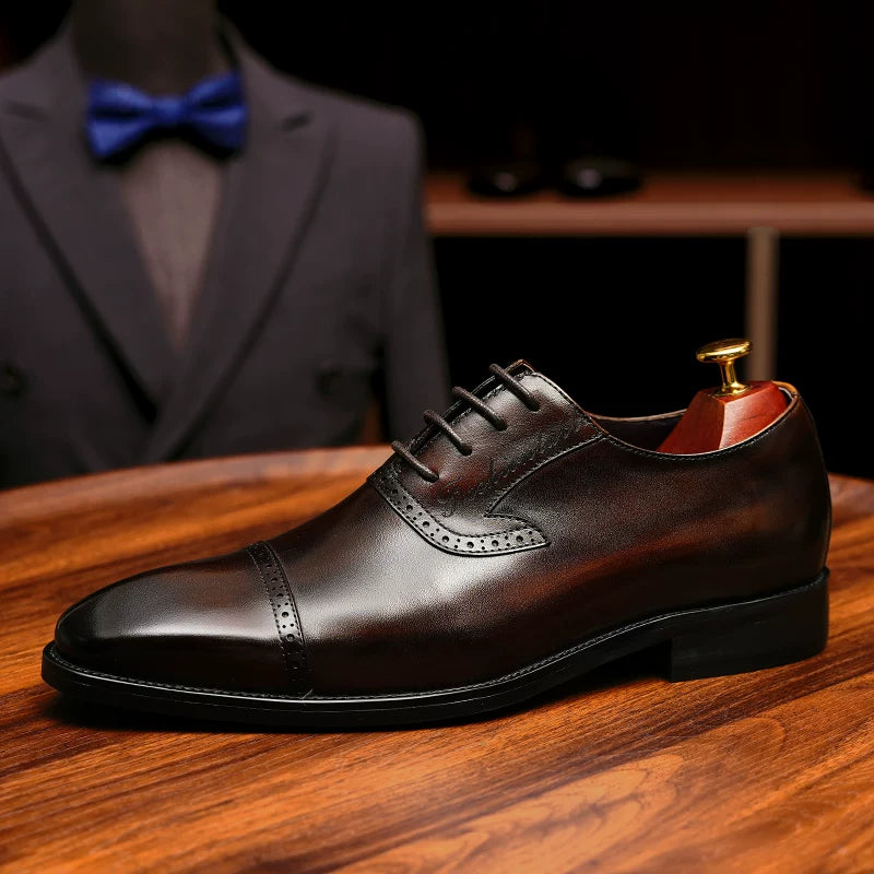 Men's Genuine Leather Leather Shoes, Business, Formal