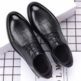 2026 new men's leather dress shoes - business formal, summer breathable, korean style, british style