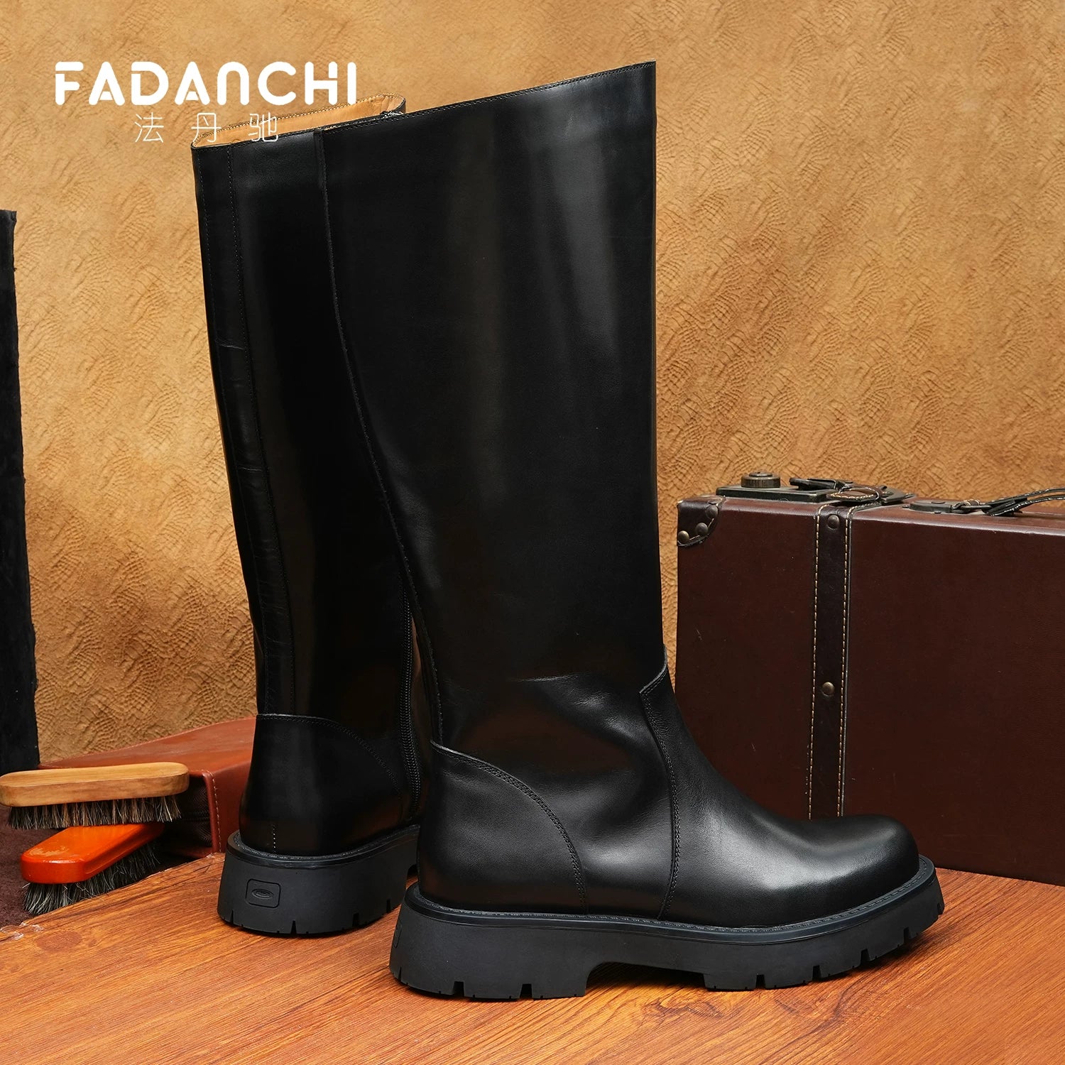 Men's Genuine Leather Martin Boots