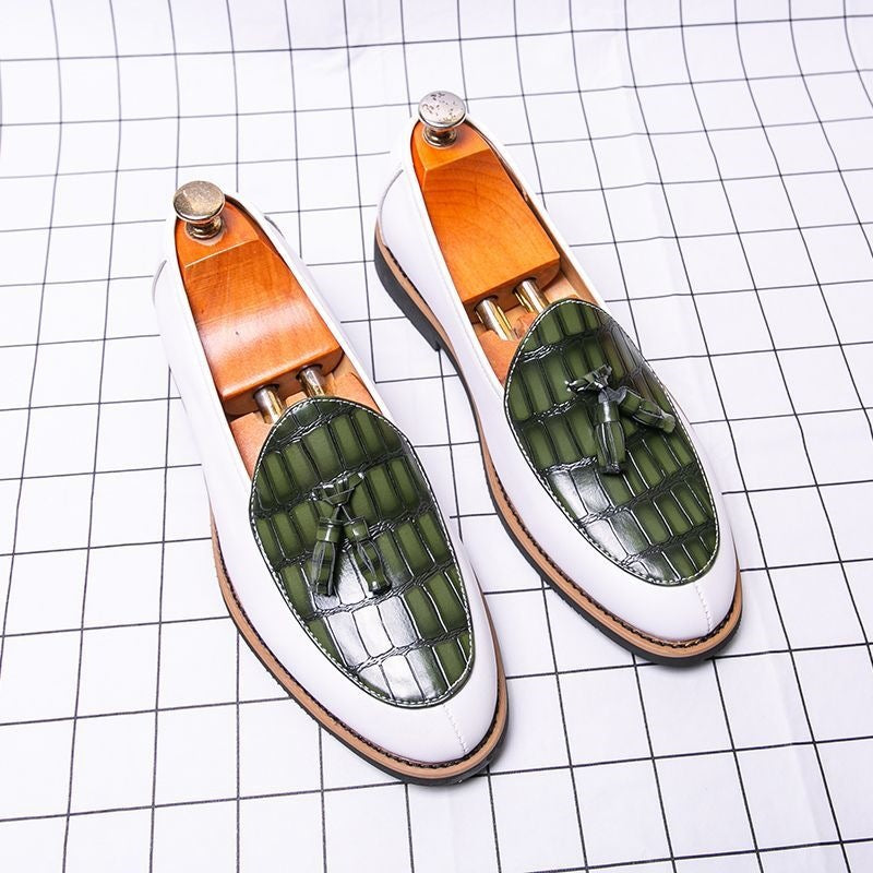 2026new arrivaltrendy breathable men's youth easiest for match slip-on beanie shoes british style bu 9