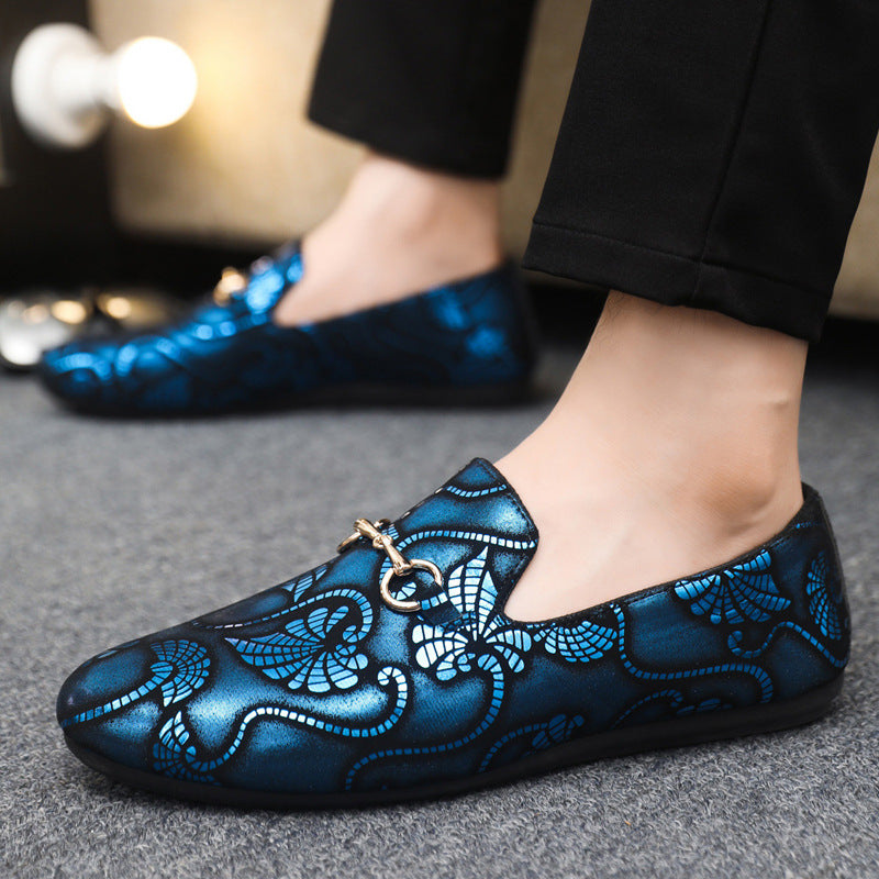 Spring autum social casual shoes trendy shoes beanie shoes men's lazy shoes loafers slip-on men's sh 2