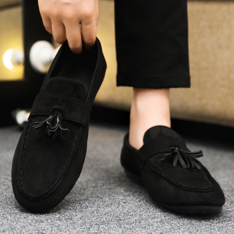 Spring autum social casual shoes trendy shoes beanie shoes men's lazy shoes loafers slip-on men's sh 3