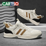 Men's shoes 2026 new spring retro versatile skate shoes ice silk breathable athletic casual agnès b. training dad shoes trendy sneakers