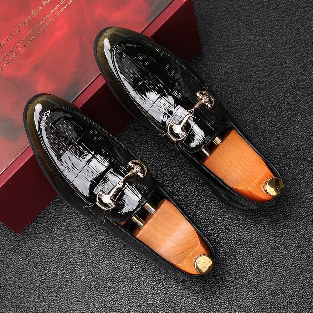 Men's Loafers, Pointed Toe, Slip-On
