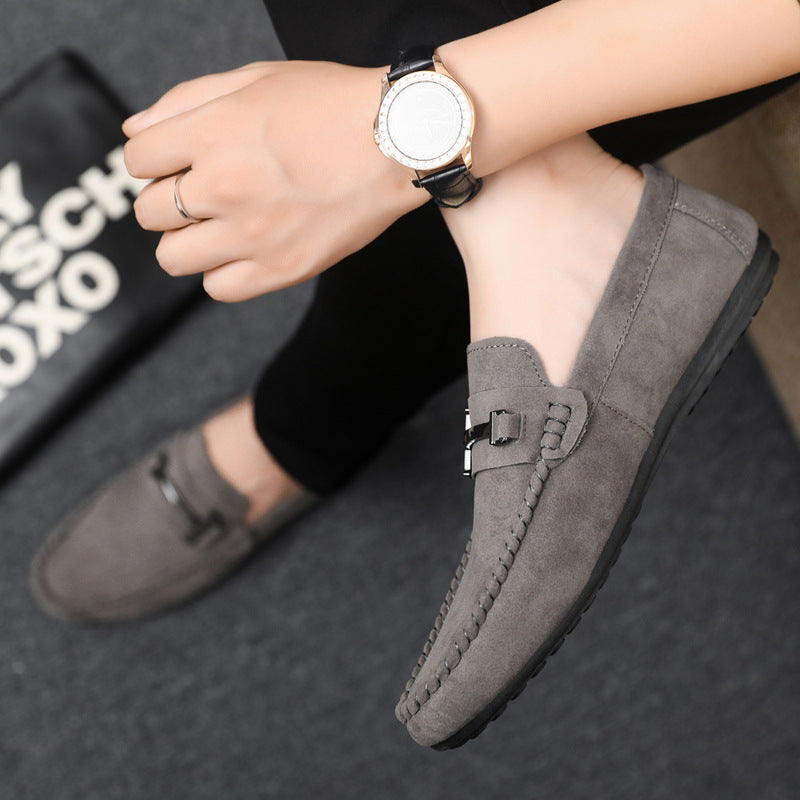 Spring summer social casual shoes trendy shoes beanie shoes men's lazy shoes slip-on men's shoes exp 4