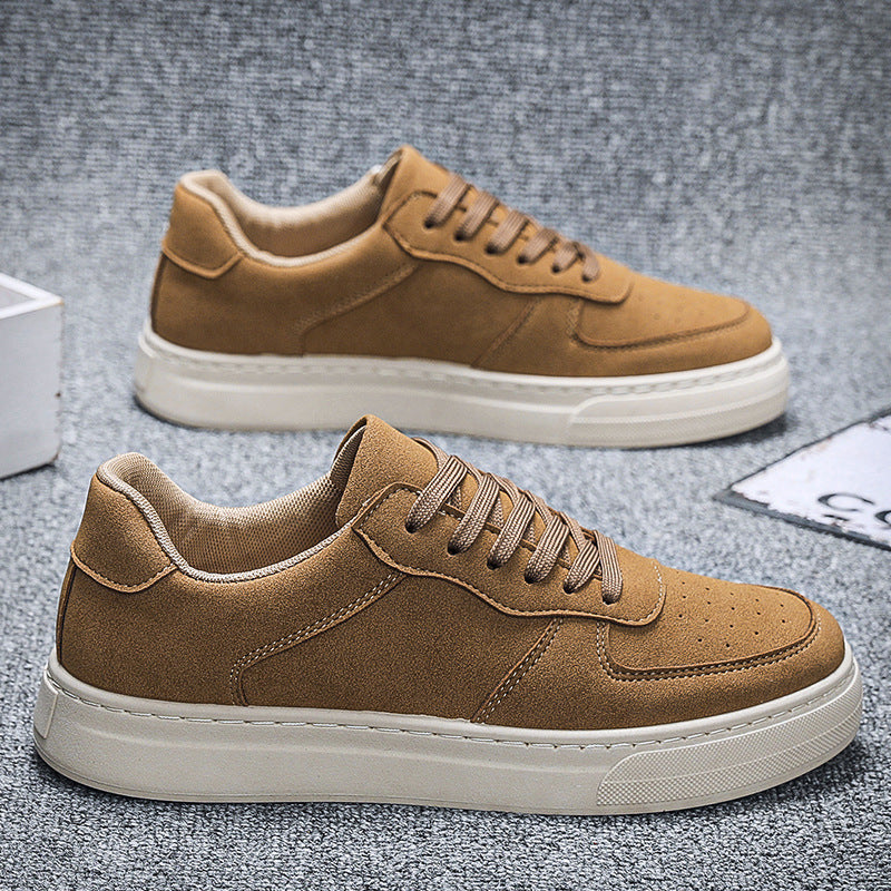 2026 spring new low-top men's sneakers - athletic casual shoes for young men, korean style fashion trendy student shoes