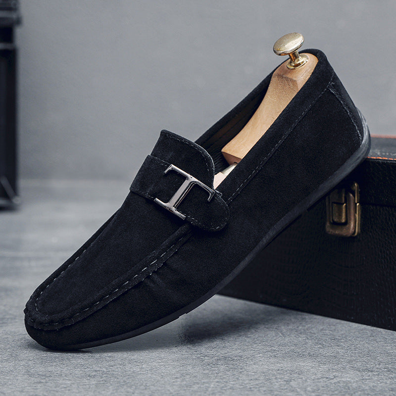 Doudou shoes for men douyin best selling same style autum loafers soft bottom breathable casual slip 5