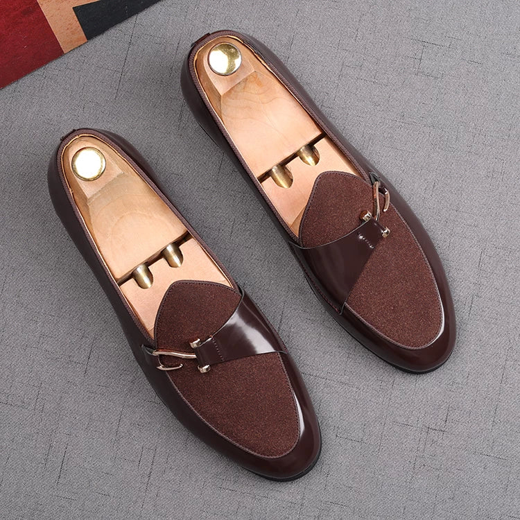 Men's Loafers, Pointed Toe, Slip-On
