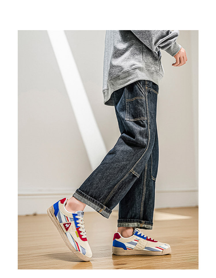 Trendy 2026 men's spring new arrivals: comfortable, breathable, versatile, and stylish skate shoes, casual shoes, and leisure shoes for men