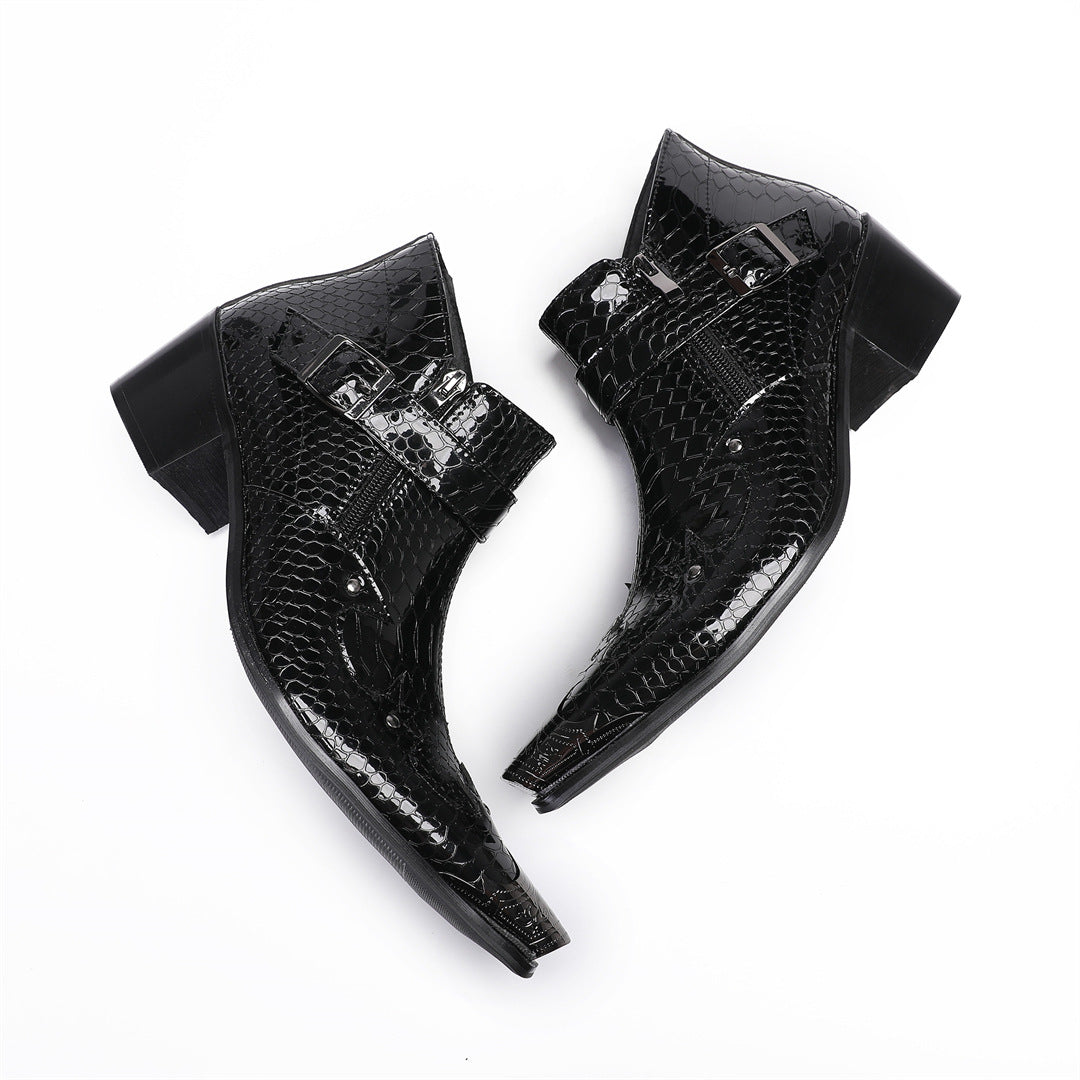 Men's Leather Chelsea Boots – British Style – Style 75