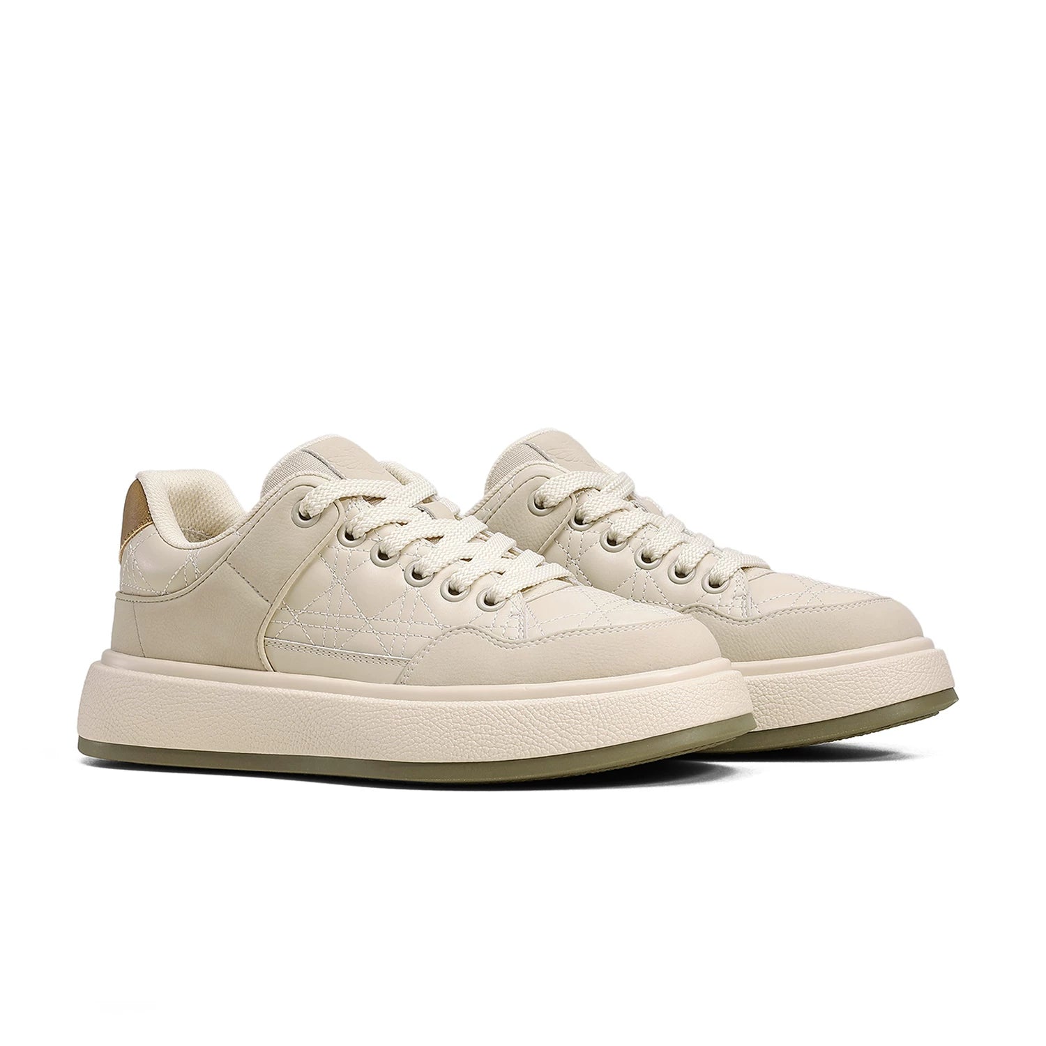 Men's Genuine Leather Skate Shoes, Height Increasing, Thick Sole