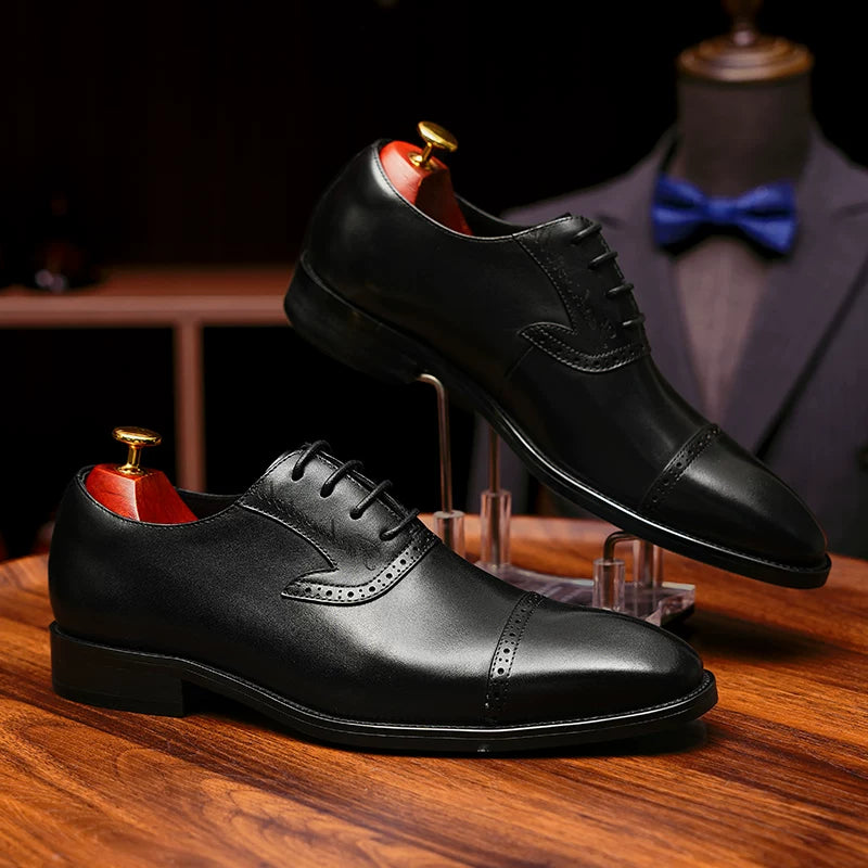 Men's Genuine Leather Leather Shoes, Business, Formal