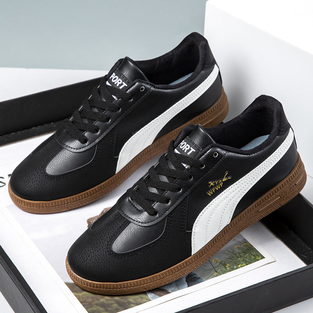 Men's Lace-Up Canvas Board Shoes - All Seasons