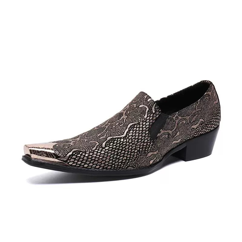 Men's Leather Formal Shoes – Business, British Style – Style 74