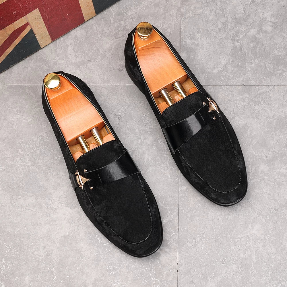 Men's Loafers, Height Increasing, Pointed Toe